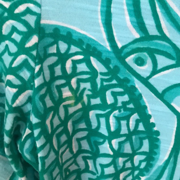 Lilly Pulitzer printed cotton tunic top - Picture 6 of 6